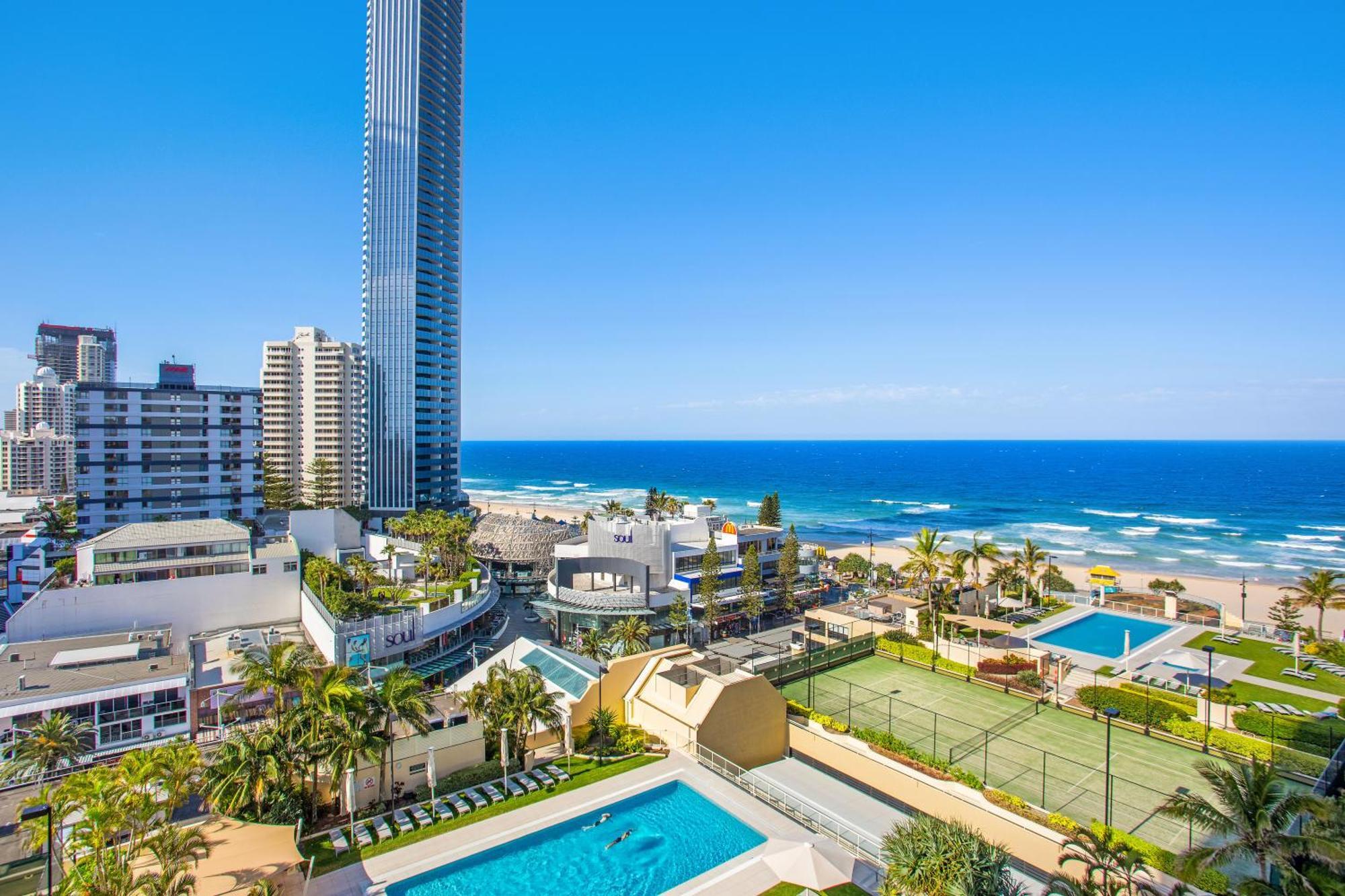 Paradise Centre Apartments Managed By Gchs Гоулд Коуст Екстериор снимка